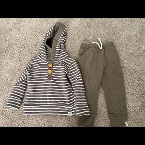 Lulu + Roo hooded sweatshirt and joggers set VGUC
